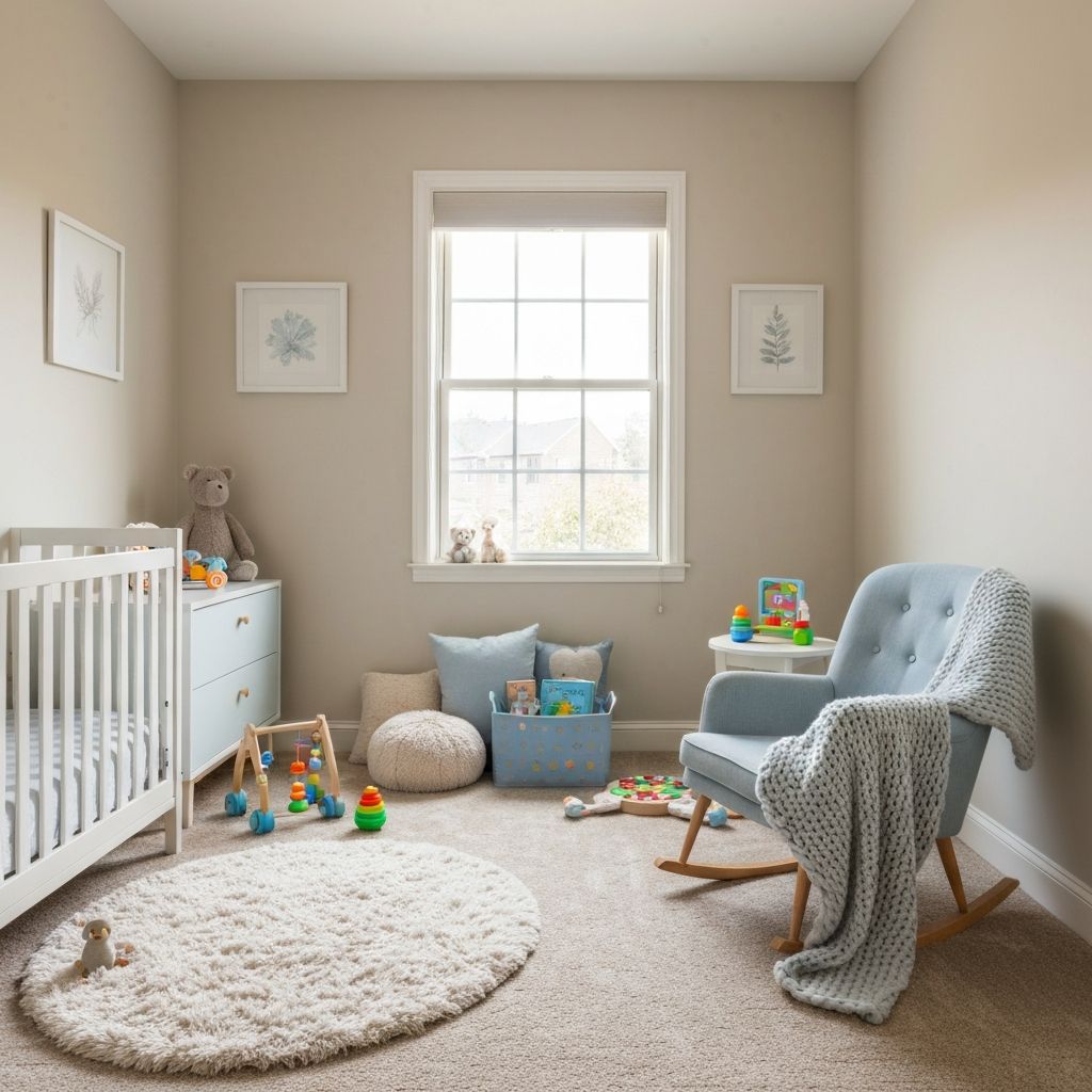 Occupational therapist working with a child in a bright therapy room
